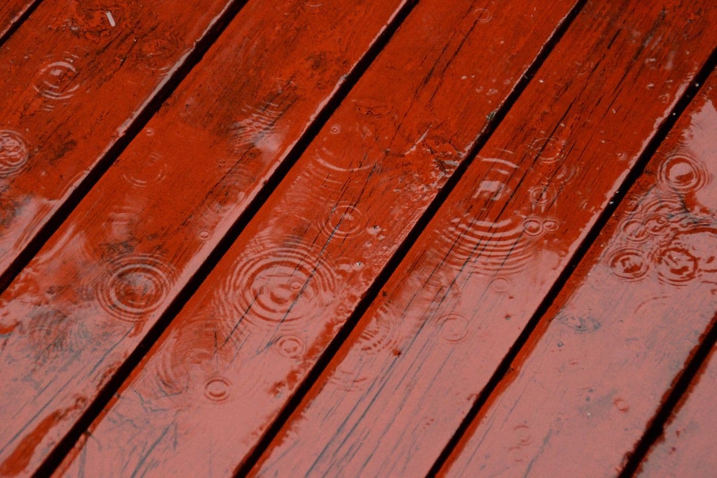 Redwood deck