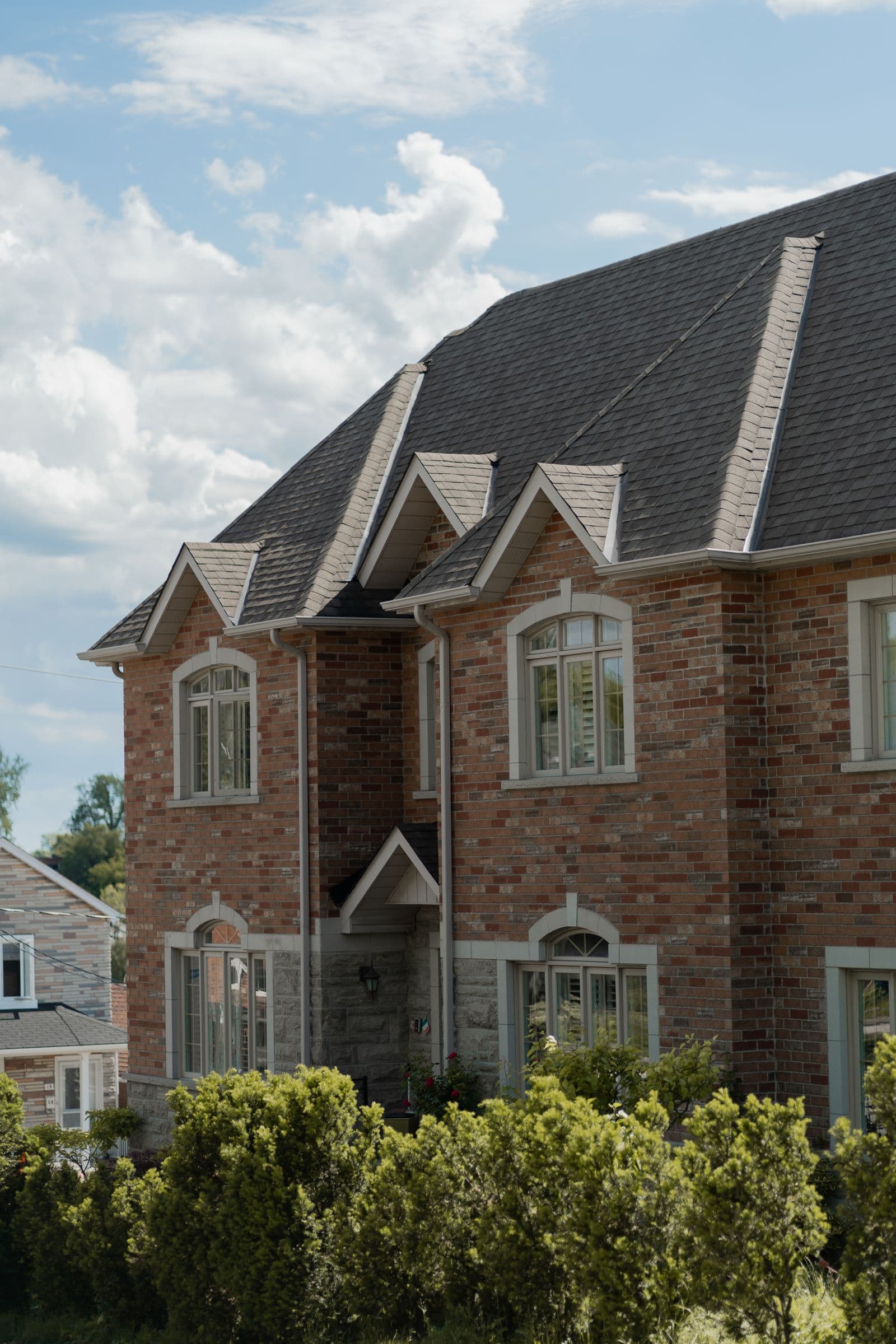 Shingle roof